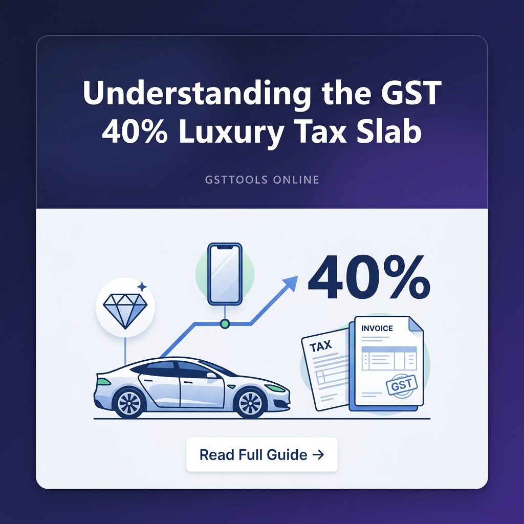 GST 2.0: What the New 40% Luxury Slab Means for Your Business