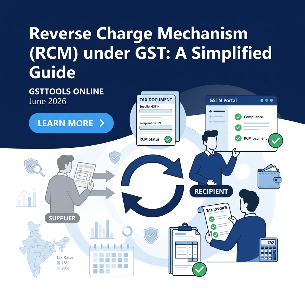 Reverse Charge Mechanism (RCM) Under GST: Full List of Goods & Services